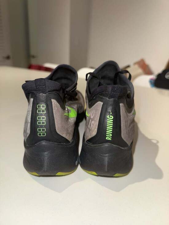 Nike Zoom Fly 3 Vaporweave Running Shoes Black Green main image 12